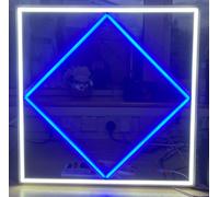 Brightex LED Brightex, Led Panel Light Diamond 600X600mm 72W 7200Lm Recessed Suspended Ceiling Tile Cool White & Blue Office Light