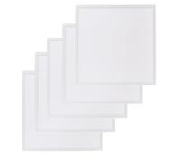 Brightex LED Brightex Pack Of 5 Led Panel Light 600X600mm 48W 4320Lm Recessed Ceiling Tile Cool White Office Light