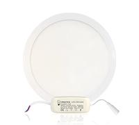 Brightex, LED Panel 20W Round 1800 Lumen (Higher Than Normal 18w Panel) LED Ceiling Light Wall Surface Mounted Panel 6500K Cool White Super Bright Downlight (Driver Included) (1 Year WARRNTY)