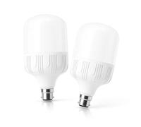Brightex Pack of 2 50W LED Bulb - B22 Bayonet Cap, 4500 Lumens, Cool White 7000K Energy Saving Lamp Indoor Super Bright