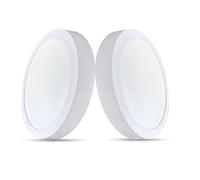 Brightex, Pack of 2 Led Panel Lights 35W Fire Rated 3150 Lumen Round Surface Light Circle Panel Downlight with Driver Office, Commercial, Home Lighting (2 Years Warranty)