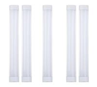 Brightex Pack of 5 Led Tube Batten Light 60W 5FT Ceiling for Office for Room Living Room, Bathroom, Kitchen, Garage Fitting led Strip Ceiling Cool White