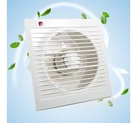 Brightex, Silent Extractor Fan 150mm 6" inch 22W Timer Fresh Air Quality and Convenience White Shower Wall Ceiling Mounted kitchen Toilet Bathroom