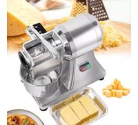 BrightFootBook Electric Cheese Grater, Stainless Steel Cheese Grinder, intelligent start stop handle,easy clean,non-slip base 550w 1500rpm