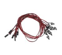 BRIGHTFUFU 10pcs off Push Button Re-starting Power Cable for Atx Case Computer Supply Desktop Accessories