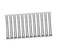 BRIGHTFUFU 12pcs Inflatable Noise Maker Sticks Silver Cheerleading Boom Sticks Loud Portable Cheering Props for Sporting Events Concerts Parties