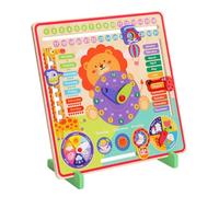 BRIGHTFUFU 1Set All Clock for Educational Week Matching Sorting Clock for Early Learning Safe Lightweight Design