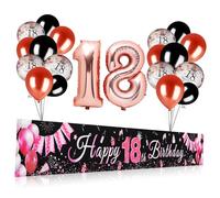 BRIGHTFUFU 1Set Birthday Decorations with Changeable Balloons for Festive Atmosphere Easy to Use Birthday Hanging Decor for All Ages for Parties and Celebrations