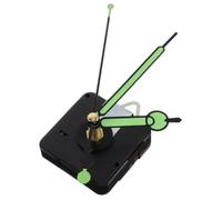 BRIGHTFUFU 1Set Glow In The Dark Clock Hands Clock Mechanism Long Shaft Replacement Kit Silent Quartz Movement for DIY Wall Clock Making