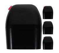 BRIGHTFUFU 2 Pairs Deer Warning Whistles for Vehicles, Abs Material Car Safety Devices to Scare Deer Approaching and Avoid Collisions, Stylish Black Design for Driving in The Wild