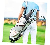 BRIGHTFUFU 2 Pcs Large Capacity Golf Cooler Bags Beer Sleeves with Smooth Zipper for Outdoor Sports Picnic Parties Insulated Beverage Holders Black and Grey