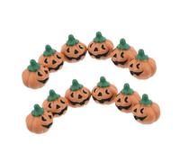 BRIGHTFUFU 20pcs Dollhouse Halloween Decor Autumn Table Scatter and Bowl Fillers Mini Pumpkins for Crafts Pumpkin Charms Festive Fall Display Accessories
