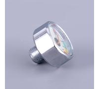 BRIGHTFUFU 25mm Luminous Pressure Gauge 40mpa High-pressure Barometer with M8 Thread for Fire Extinguisher and High Oxygen Tank Pressure Measurement