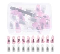 BRIGHTFUFU 2boxes Tire Repair Rubber Nail Kit with Metal Screws for Quickly Repairing Tire Punctures on Cars and Motorcycles, Compact Flat Tyre Repair Tools on The Go Use