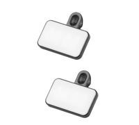 BRIGHTFUFU 2pcs Brightness LED Camera Light Clip for Laptop Video Conference Live Streaming Photography with Light Colors Compact Lightweight for Remote Work and Video Calls