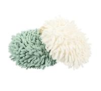 BRIGHTFUFU 2pcs Chenille Hand Towels Super Absorbent for Kitchen and Bathroom Easy to Quick-drying Multi-functional Soft Cleaning Cloths