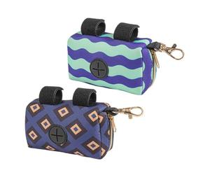 BRIGHTFUFU 2Pcs Diaper Bag Dispenser Holder Portable Outdoor Diaper Trash Bag Organizer Lightweight for Newborns Convenient Storage for Travel and Quick Access