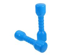 BRIGHTFUFU 2Pcs Exercise Dumbbells Fitness for Gymnastics Training and Strength Building Portable Blue Workout Equipment for Physical Development and Outdoor Activities