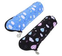 BRIGHTFUFU 2pcs Insulated Bottle Storage Bags Made of Sturdy Polyester with Cut and Puncture Resistant Design, Keep Bottles Warm Or Cold, for Everyday Lunch Bag and Outdoor Use