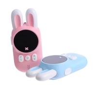 BRIGHTFUFU 2pcs Mini Wireless with Built Flashlight Two-way for Boys and Voice Environmental Safe Materials Gift for Outdoor Play and Communication