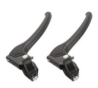 BRIGHTFUFU 2pcs Plastic Wheelchair Brake Lever with Wheelchair Push Handle Extensions for Users with Weak Hands