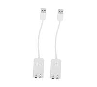 BRIGHTFUFU 2pcs Usb External Sound Card Adapter Noise Reduction Independent Audio Device for Laptop and Desktop and Play Supports Microphone Input and Headphone Output Pack