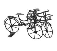 BRIGHTFUFU 2Pcs Vintage Miniature Metal Bicycle Ornaments, Retro Alloy Doll Bike Models for Desktop Decoration and Dollhouse Scenes, Interactive Mini Road Bike Figurines for Home and