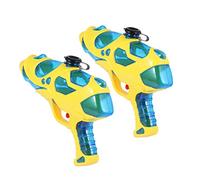 BRIGHTFUFU 2Pcs Water Fighting Water Gun for Summer Pool Parties Easy to Fill Shoot for Outdoor Fun and Family Games