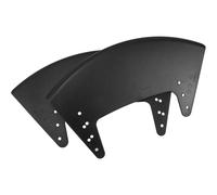 BRIGHTFUFU 2pcs Wheelchair Accessories Wheelchair Side Mud Guard Replacement Blocks Wind Rain and Mud Outdoor Adventures Sports