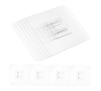 BRIGHTFUFU 30pcs Furniture Anchors No Drill Adhesive Wall Anchors for Proofing Safety Easy to Install for Dresser Cabinet Cot Bed