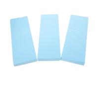 BRIGHTFUFU 3pcs Blue Polystyrene Foam Board for Dioramas | Rectangular Modelling Sheet, Stable Support, Carved and Spliced for Classroom Art Projects and DIY Model Building