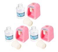 BRIGHTFUFU 3Pcs Miniature Water Dispenser Doll House Decor Water Fountain Fun and Safe for Indoor and for Imaginative Role Playing