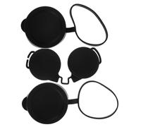 BRIGHTFUFU 3pcs Rubber Objective Lens Caps for Binoculars Fit Protective Eyepiece Covers Telescope Lens Shields for Outdoor Activities Bird Watching and Travel