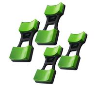 BRIGHTFUFU 4Pcs Dumbbell Rack Set Sturdy Dumbbell Holder for Home Gym Compact Storage for Weights Includes Small Large Brackets for Fitness Enthusiasts