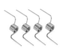 BRIGHTFUFU 4pcs Refrigerator French Door Spring Replacement Part Steel Spring Fridge Door Mechanism for French Fridge Freezer