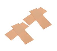 BRIGHTFUFU 4pcs Self-Adhesive Shoe Sole Protectors for Women High Heels Khaki Forefoot Anti-Slip Pads Shock Absorbing Cushion Non-Slip Bottom Covers for Boots Pumps