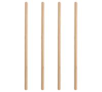 BRIGHTFUFU 4pcs Wooden Tile Pushers Mini Taiwanese Mahjong Sticks for Seasoned Players Ergonomic Design Comfortable Grip for Travel and Home Use Tile Games