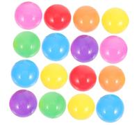 BRIGHTFUFU 50pcs Colored Plastic Ball Pit Balls for Safe Swimming Pool Bath and Playtime Activities Diameter for Hands