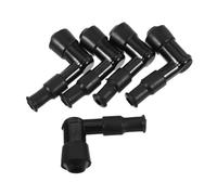BRIGHTFUFU 5pcs High Pressure Spark Plug Caps for Gasoline Generators and Tillers Durable Ignition Coil Covers Compatible with Engines Heat Resistant Threshing Plug Boot Caps for Reliable