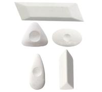BRIGHTFUFU 5pcs Pencil Painting Eraser Art Erasers for Drawing Kneaded Rubber White Compact Minimal Residue for Life Drawing and Writing for Artists and Writers