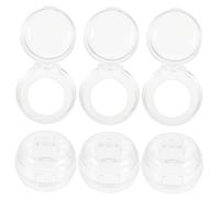 BRIGHTFUFU 6pcs Boy Girl Safety Gas Knob Covers Oven Knob Guards Easy to Install Suitable for Various Appliances Protects Boy Girl from Accidental Operation