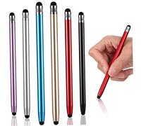BRIGHTFUFU 6pcs Capacitive Pen High Sensitivity Touch Screen Pens Phone Tablet Writing Drawing for Smartphone Laptop