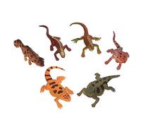 BRIGHTFUFU 6Pcs Realistic Lizard Educational Simulation Animal Model for Early Education for and Creative Play