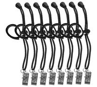 BRIGHTFUFU 8pcs Backdrop Cloth Clamps Portable Photography Background Clips for Easy Setup and Wrinkle Removal for Studio and Outdoor Use