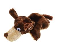 BRIGHTFUFU Adorable Cartoon Animal Hand Puppet Realistic Wolf Plush for Interactive Parent Play Soft and Lightweight Decorative Puppet for Storytelling and Imaginative Fun