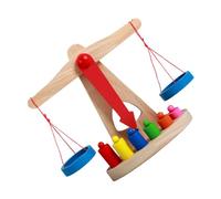 BRIGHTFUFU Balance Scale Educational for Early Learning Balance Exercise Brain Development Interactive Plaything Teaching Aid