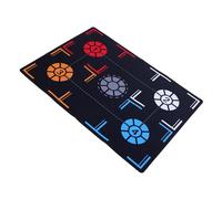 BRIGHTFUFU Basketball Training Mat Lightweight Dribble Trainer with Anti-slip Base for Footwork Stability and Silent Indoor Exercise Suitable for Adults