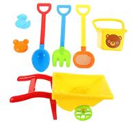 BRIGHTFUFU Beach Sand Set Practical Playset for Tools for Beach Park Backyard Fun Encourages Cooperation Color Recognition