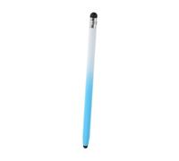 BRIGHTFUFU Capacitive Stylus Pen for Touchscreen Phones and Tablets, Universal Dual-tip Silicone Stylus for Students and Artists, White-to-blue Gradient, Compatible with Mobile Devices