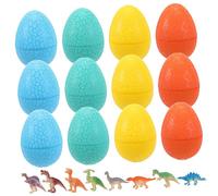 BRIGHTFUFU Dinosaur Egg Toy Set Crackling Hatching Dinosaurs for Kids for Toddlers and Babies for Ages 3 and Up
